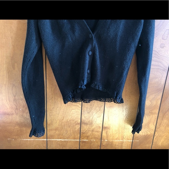 For Love and Lemons x Victoria’s Secret Nina cardigan sweater sweatshirt top - Picture 7 of 12